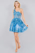 Lace One-Shoulder Tiered Skirt Cocktail Dress for Women 4/XS-16/3X